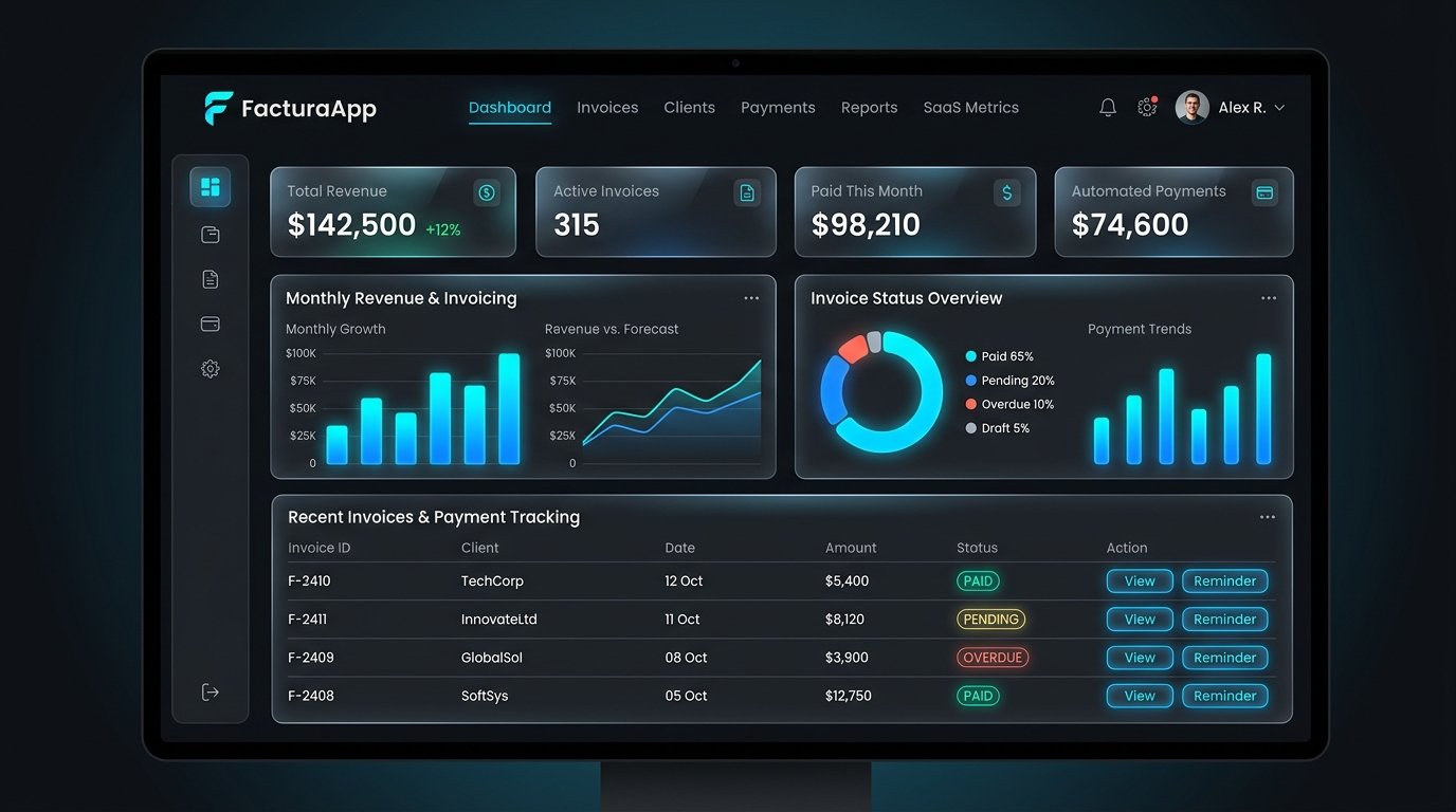 FacturaApp Dashboard