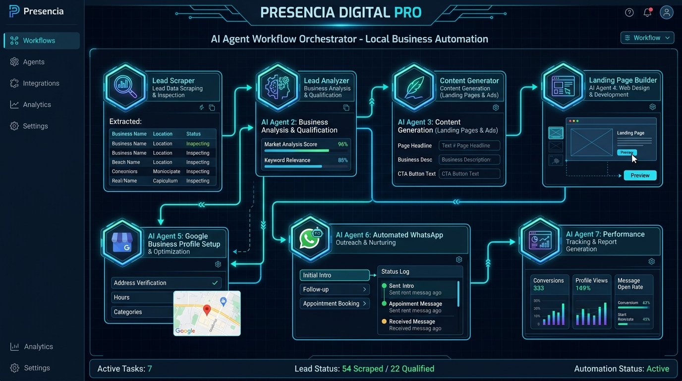 Presencia Digital Pro Orchestrator